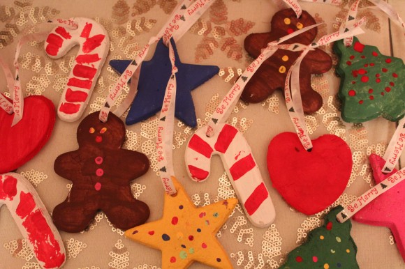 Homemade saltdough Christmas ornaments  BigCrazyLife