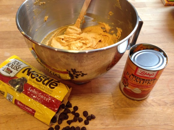 Pumpkin Chocolate Chip Cookies