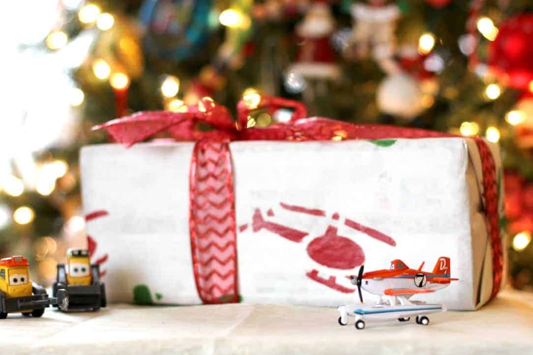 Planes movie wrapping paper