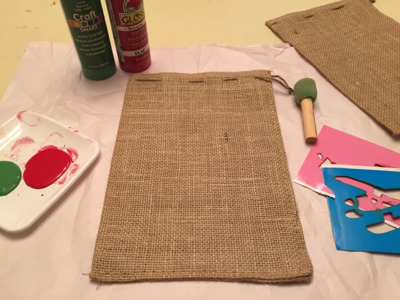 burlap bag