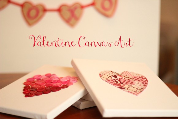 Valentine Canvas Art