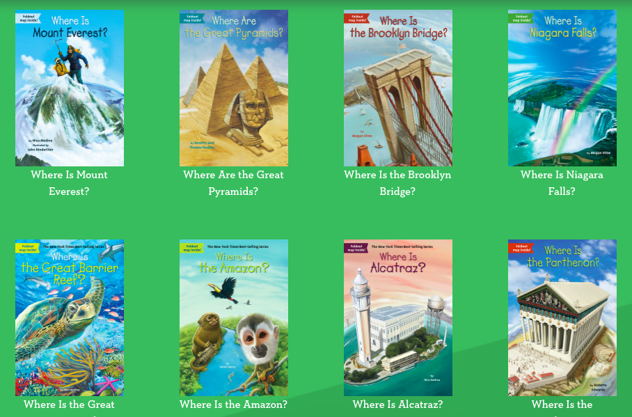 WHOHQ offers books to educate young children on who, what, where, and when things took place in history.