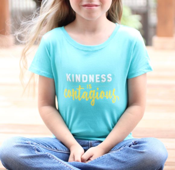 Kindness is Contagious T-Shirt by Greater Ink