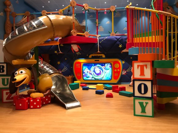 Andy's room from Toy Story