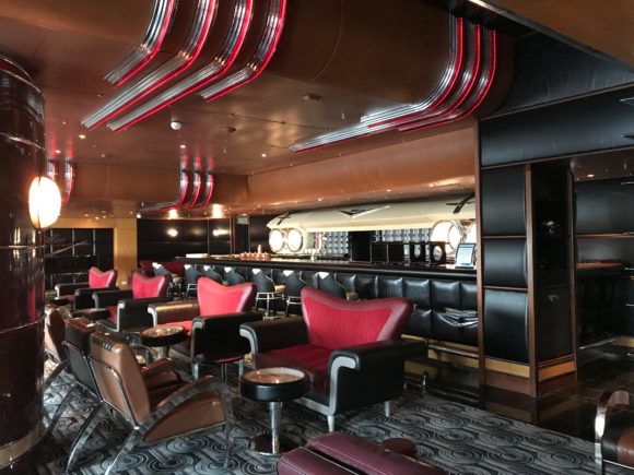 The Cadillac Lounge on the Disney Wonder