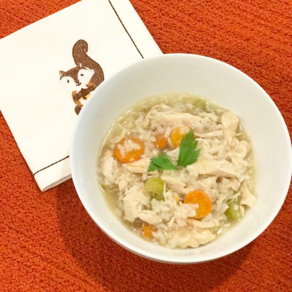 Easy Chicken and Rice Soup