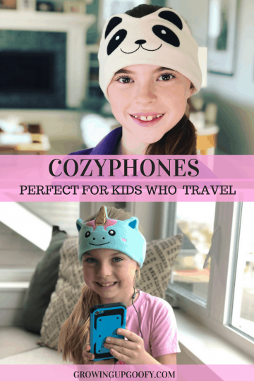 CozyPhones are perfect for kids who love travel!