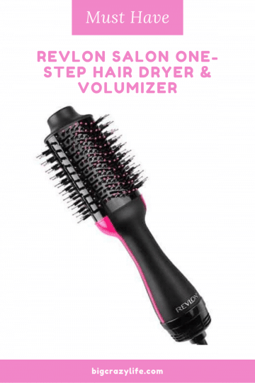 Review of a revlon salon one step hair dryer and volumizer dryer.