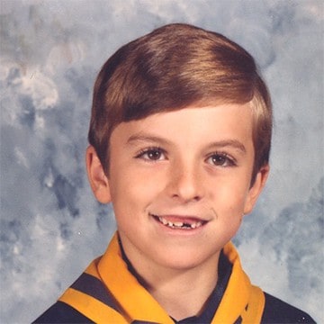 Childhood photo of Doug