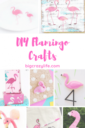 DIY Flamingo Crafts