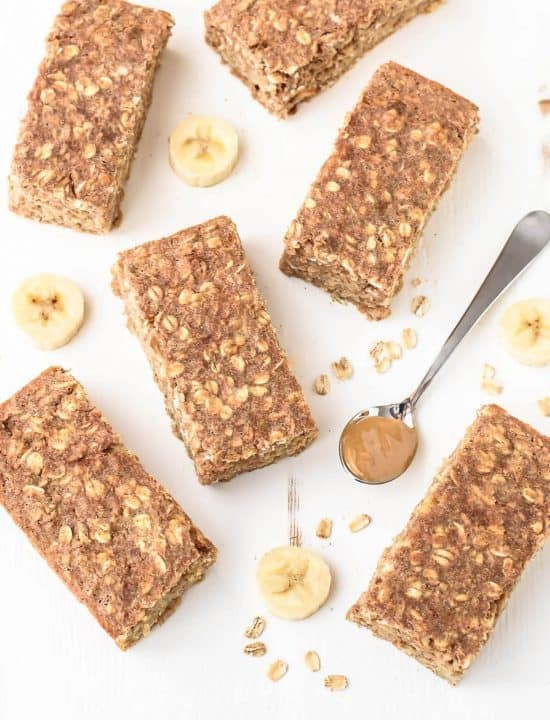 Peanut butter oatmeal bars