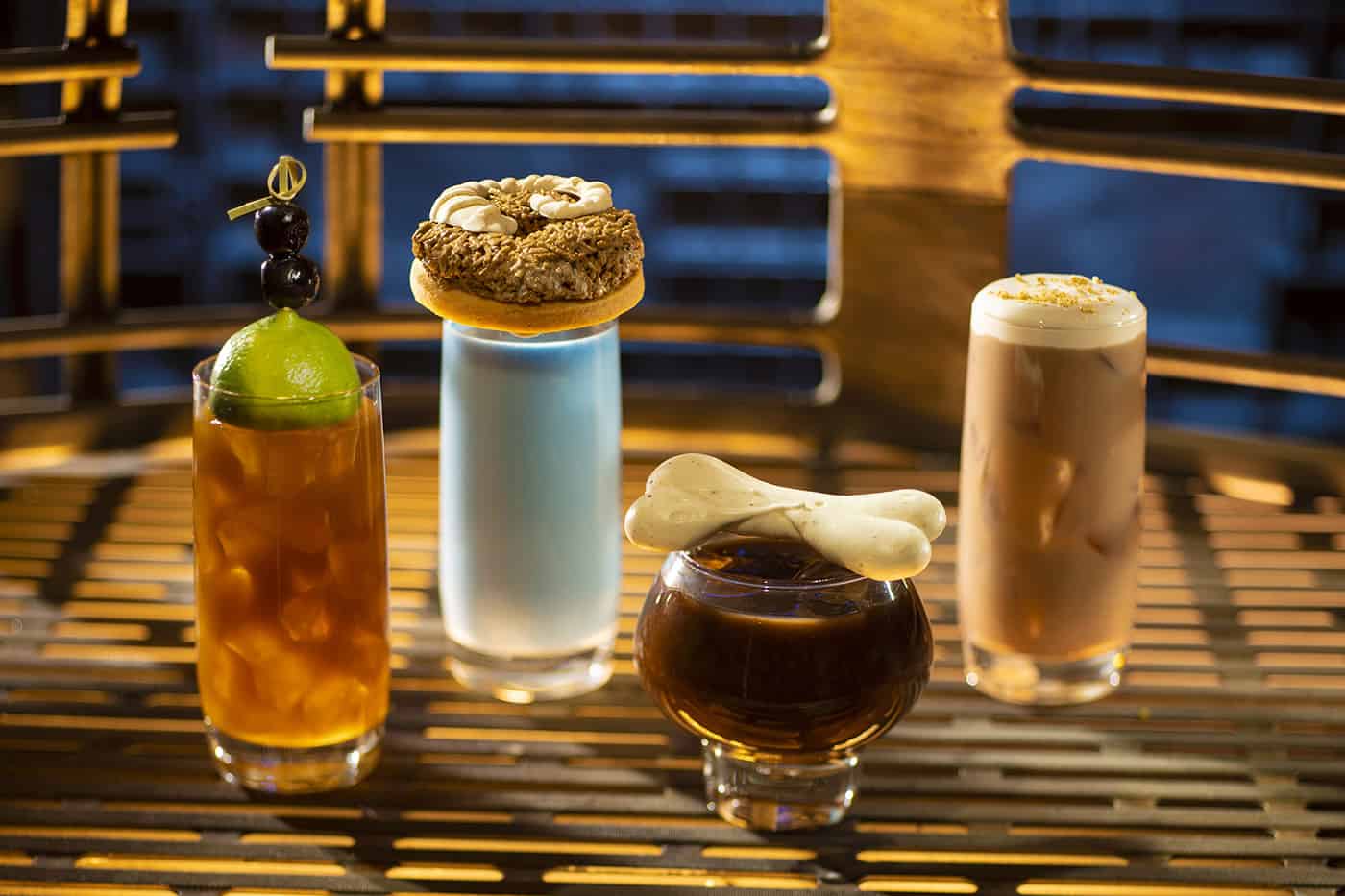 Beverage options from the Breakfast menu at Oga's Cantina