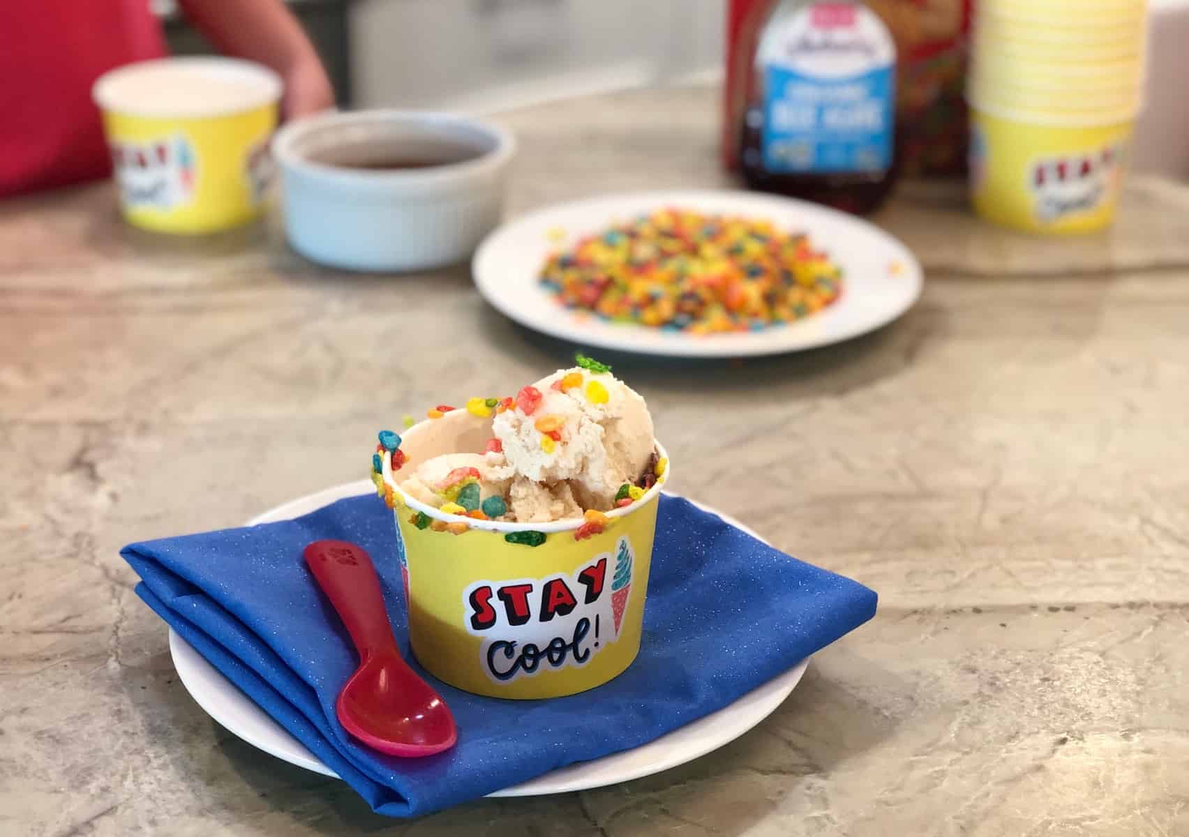 Homemade Ice Cream with KitchenAid Ice Cream Bowl