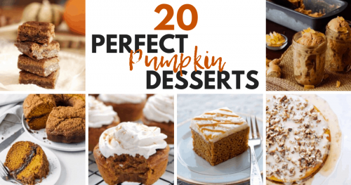 pumpkin desserts