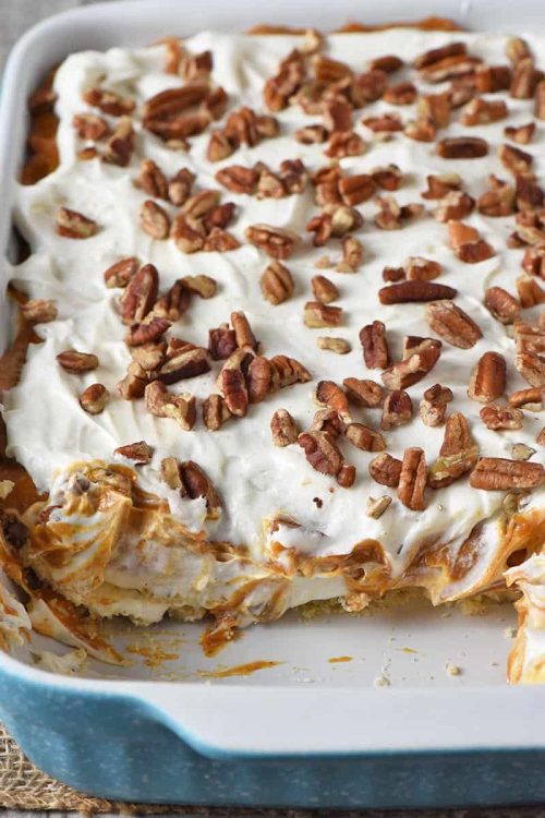 no bake pumpkin dessert