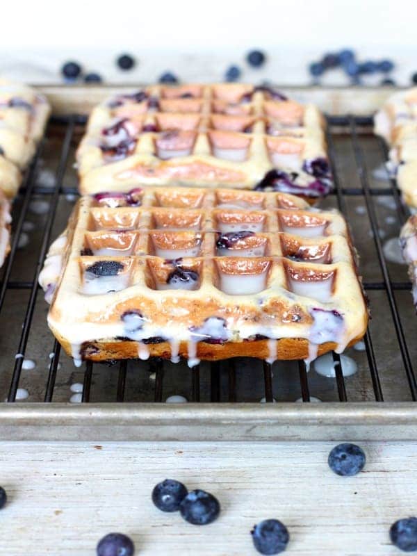 blueberry waffles