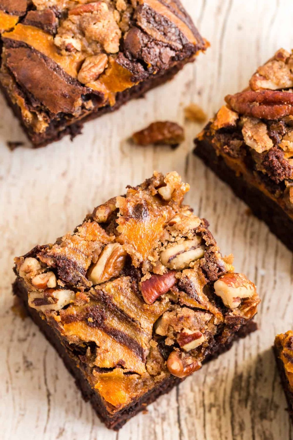 pumpkin cheesecake brownies