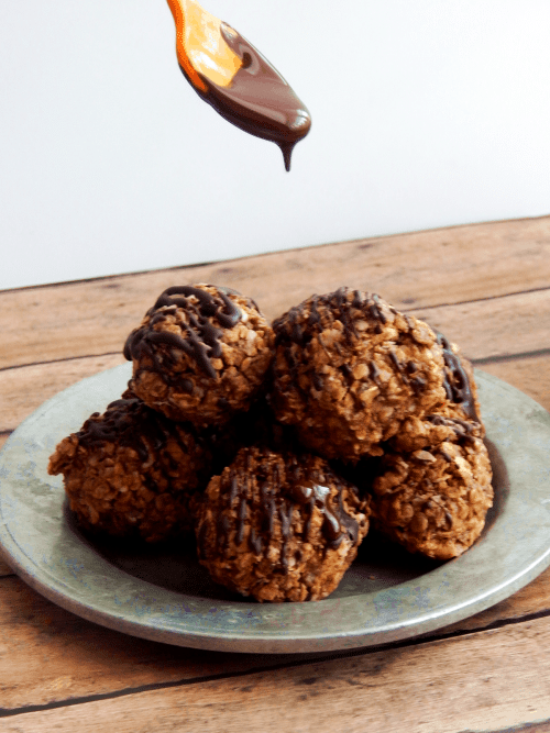 peanut butter nutella balls