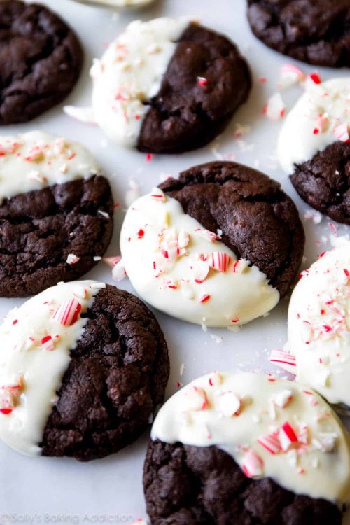 pepperment mocha cookies