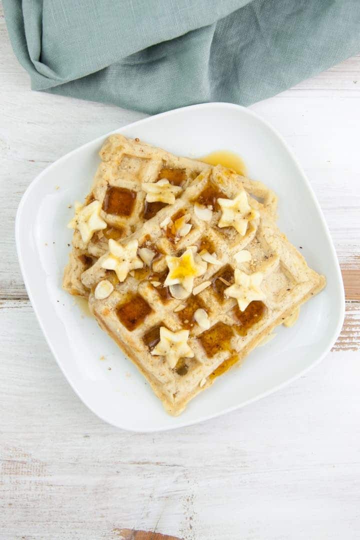 banana waffles