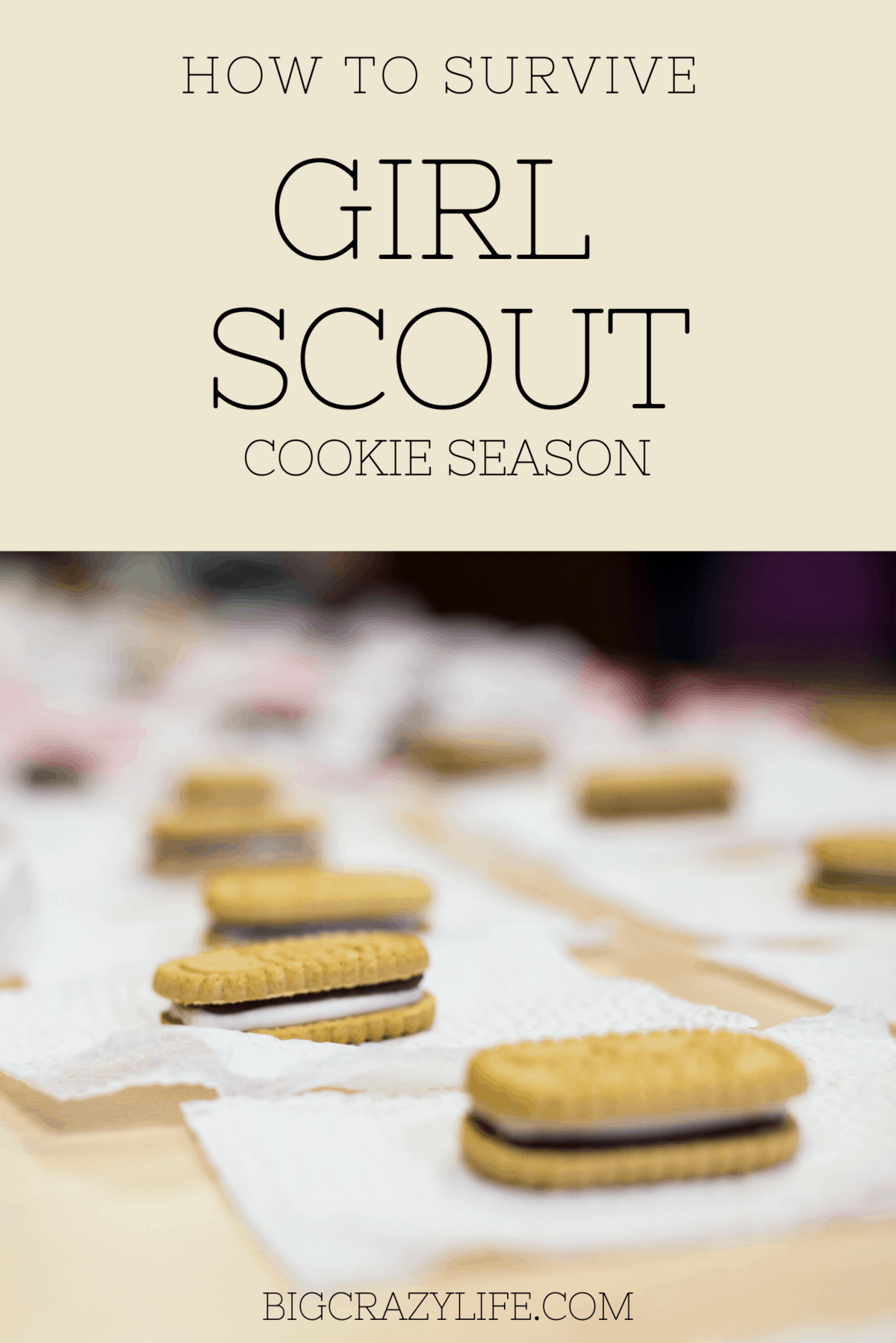 How to survive Girl Scout cookie season - BigCrazyLife