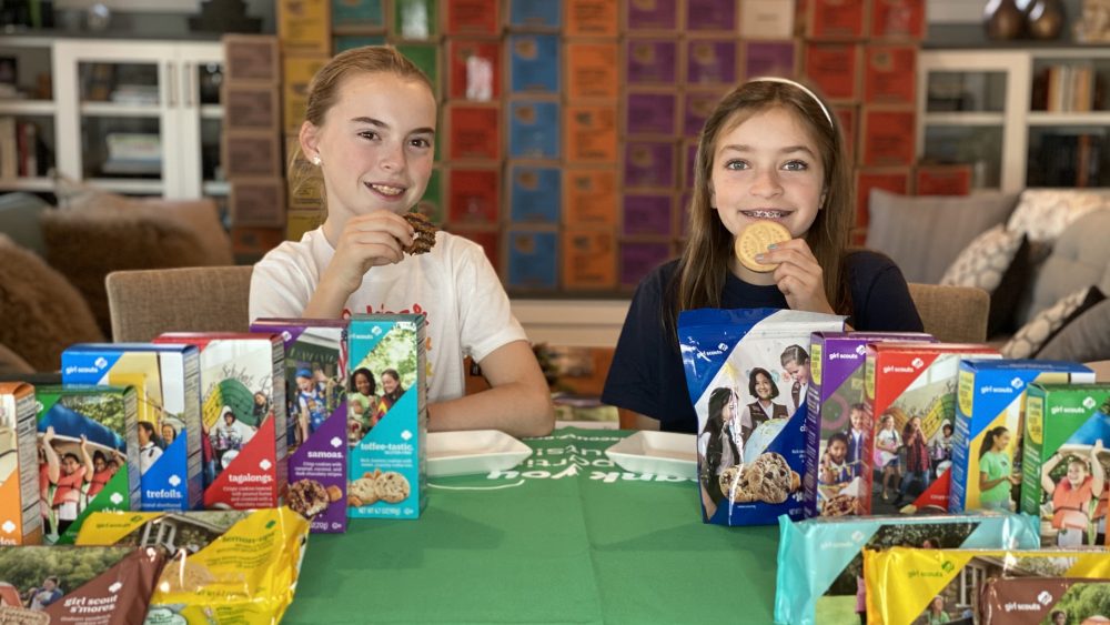 Our Girl Scout Cookie variety taste test