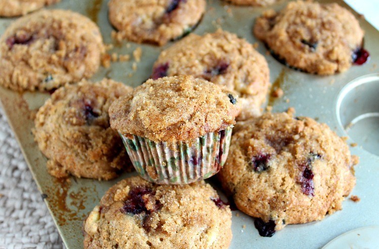 blueberry banana muffin