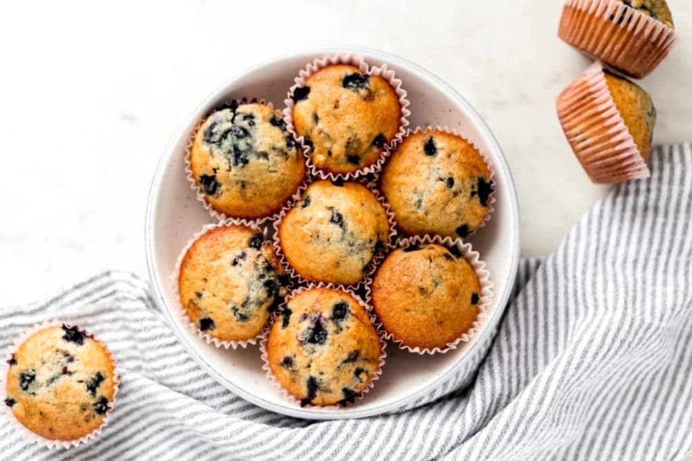 blueberry muffins