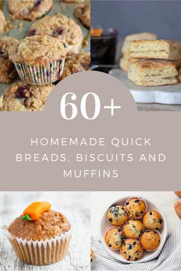 breads, muffins, and biscuits