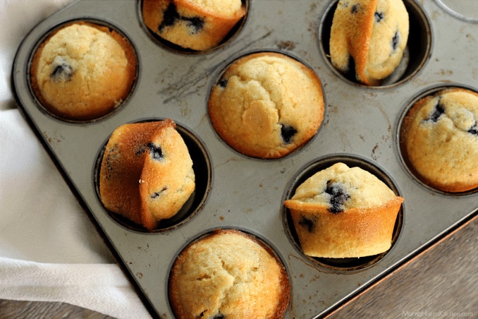 blueberry muffins