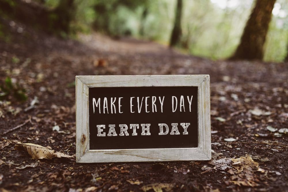 Earth Day plaque 