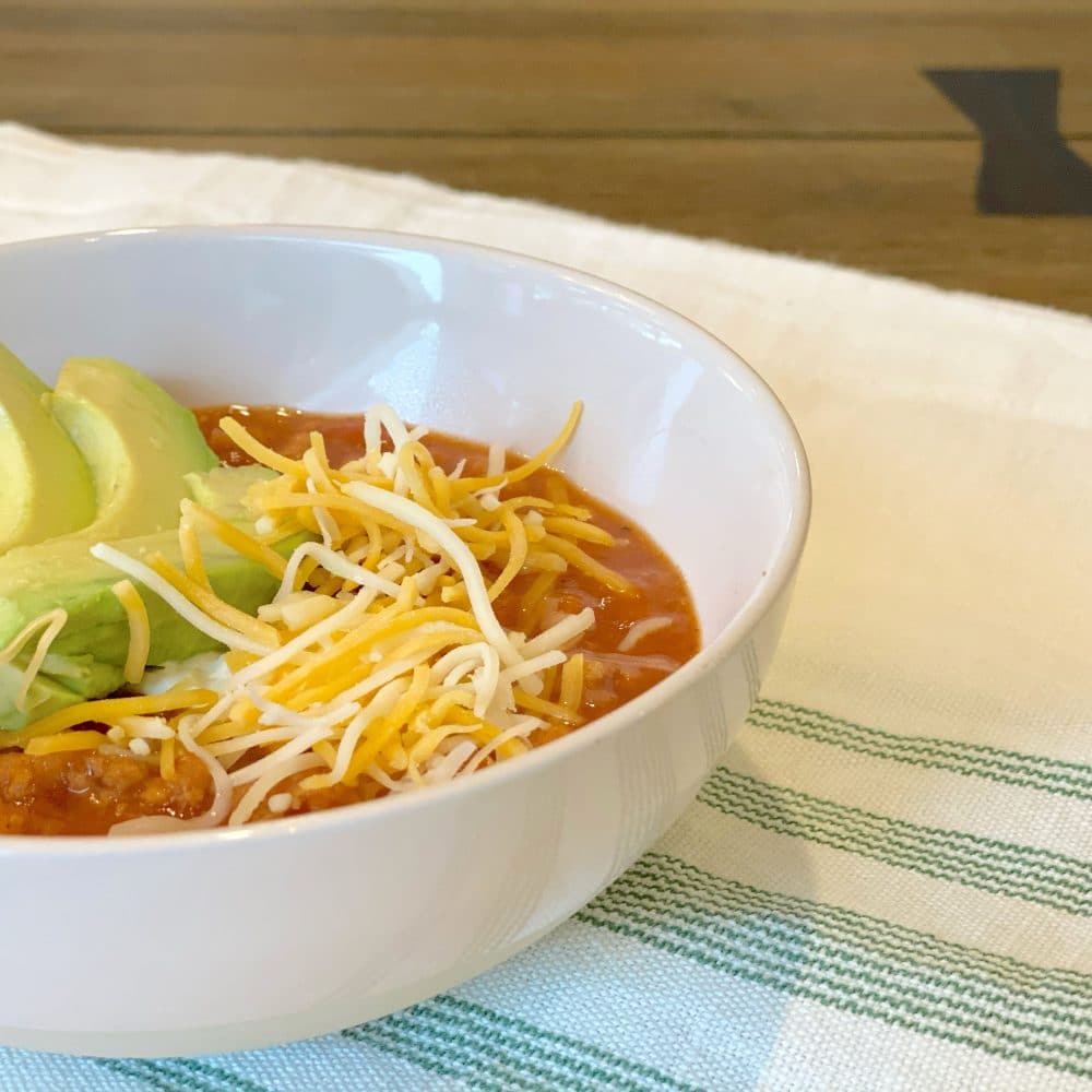 bowl of chili