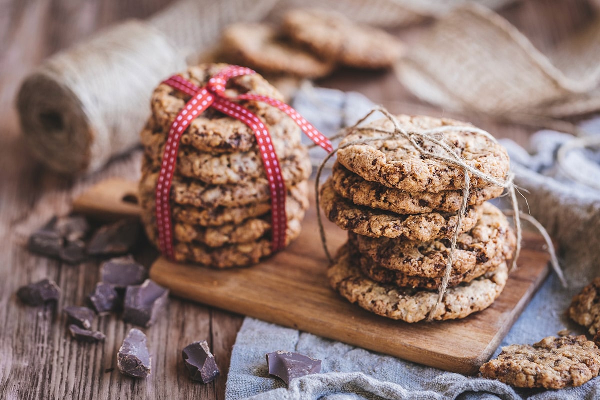 fresh-baked cookies