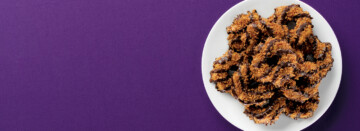 A plate of Girl Scout Samoas