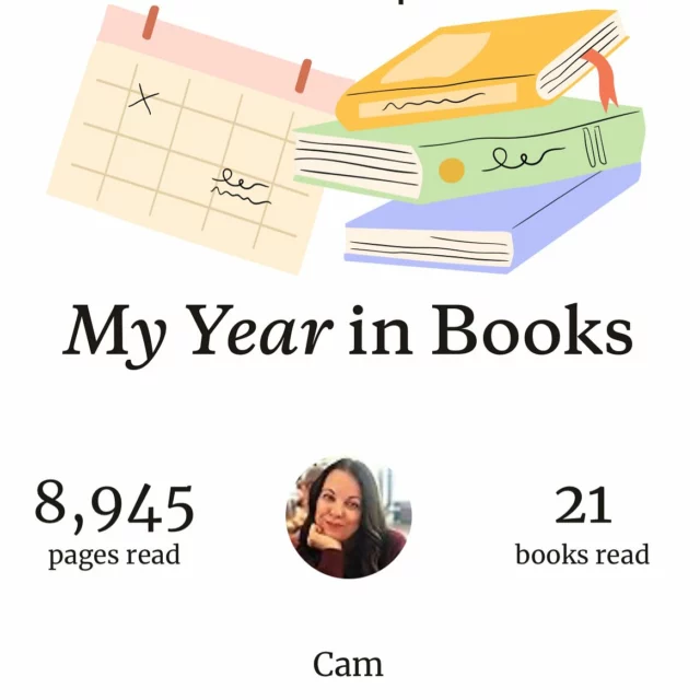 Does reading your own book more than 20+ times count? Because I did. Sigh. This was my lowest reading year ever!